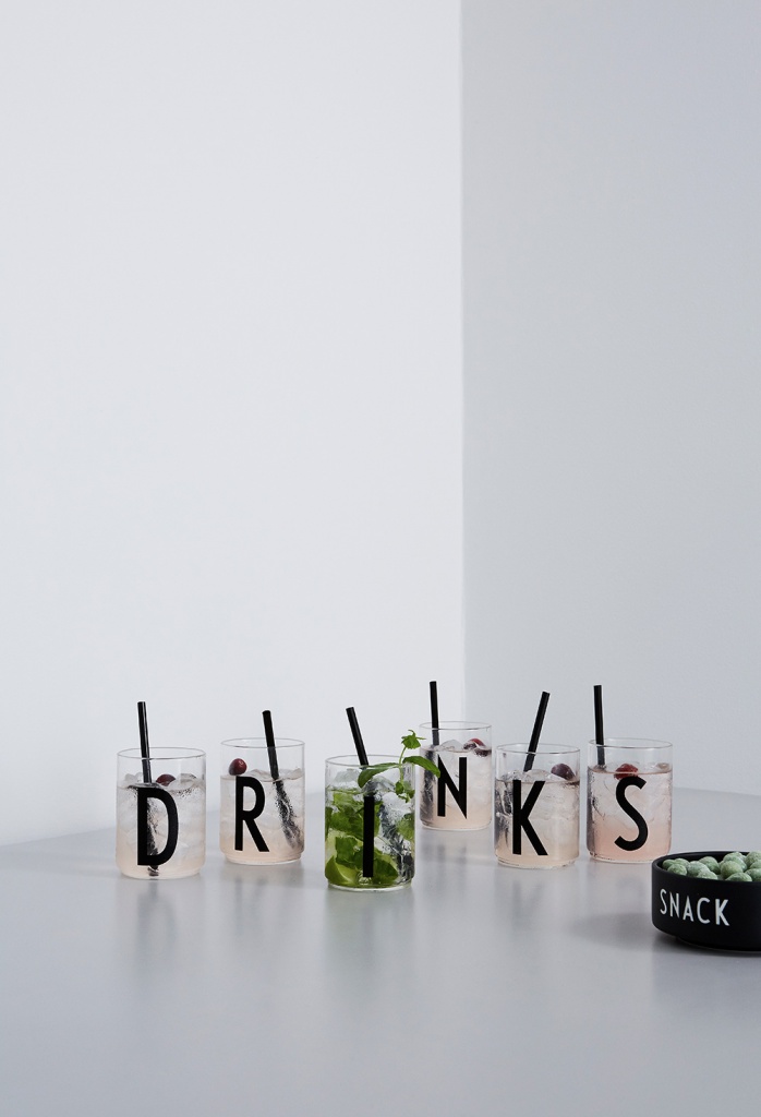 Design Letters Dricksglas A