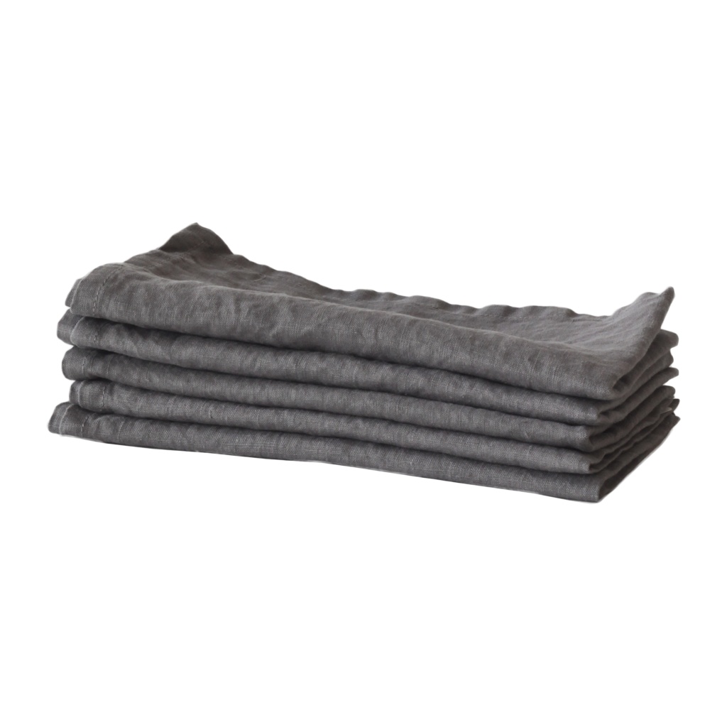 Tell Me More Servett/duk 45x45 cm Dark Grey