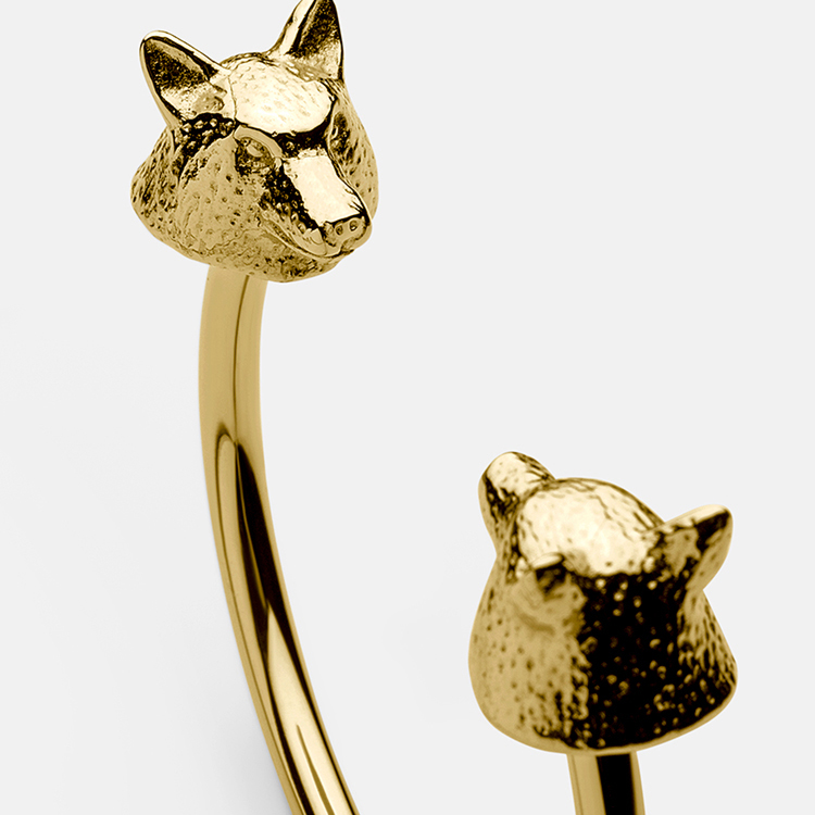 Skultuna Armband Wolf Cuff Gold