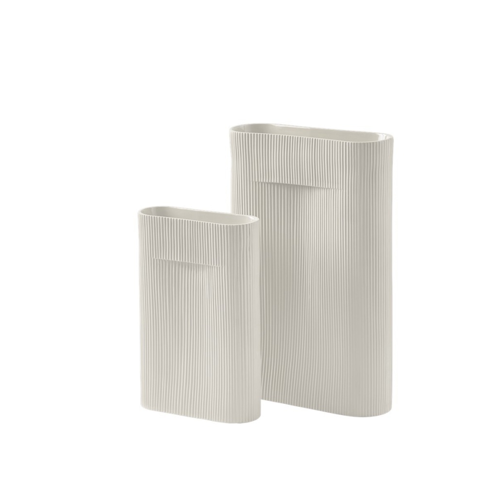 Muuto Ridge Vase 48,5 cm - Off White