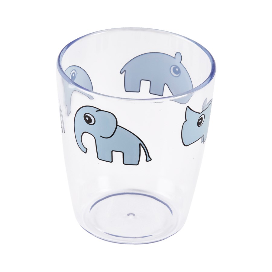 Done by Deer Yummy mini glas Dear Friends Blue