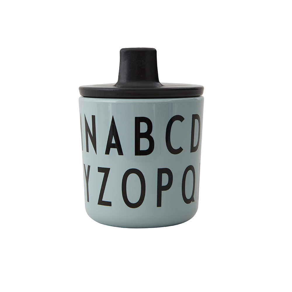 Design Letters Eat & Learn ABC Cup Melamine Green