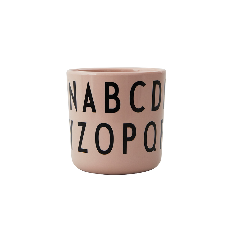 Design Letters Eat & Learn ABC Cup Melamine Nude
