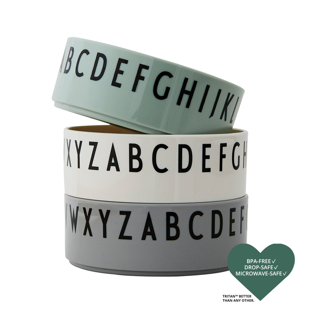 Design Letters Skålar 3-pack GREEN