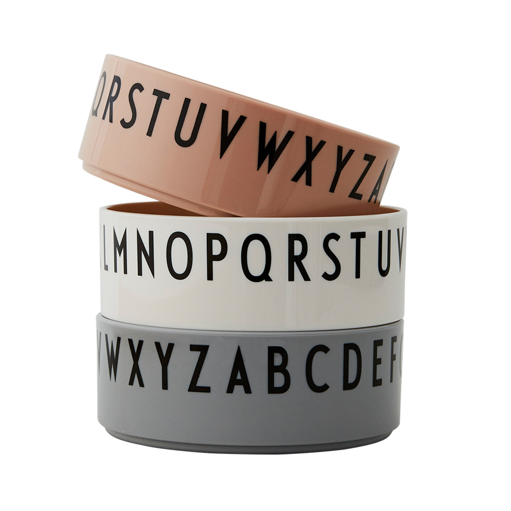Design Letters Skålar 3-pack NUDE