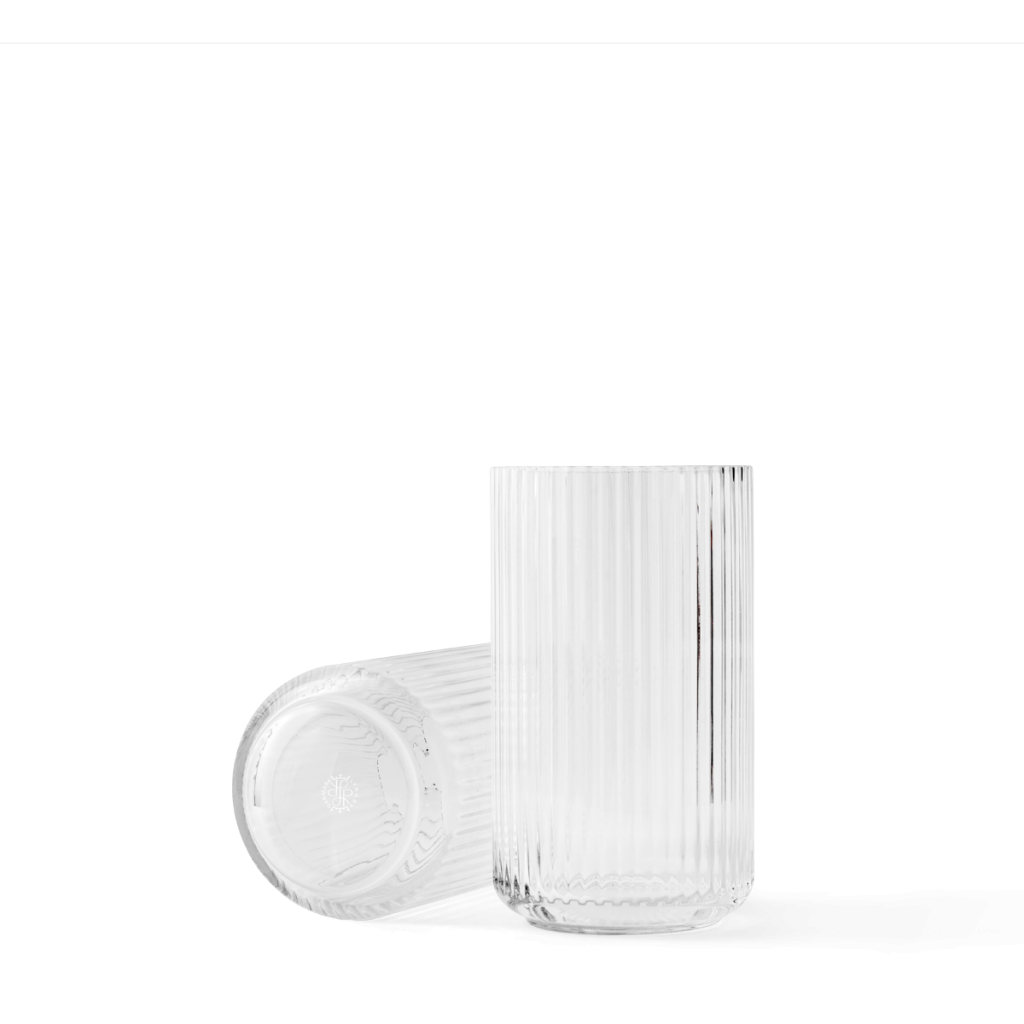 Lyngby Vas Klar munblåst glas 20 cm