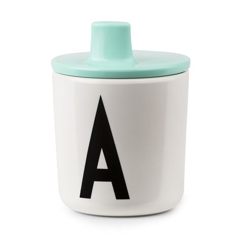 Design Letters Piplock till melamin mugg Mint