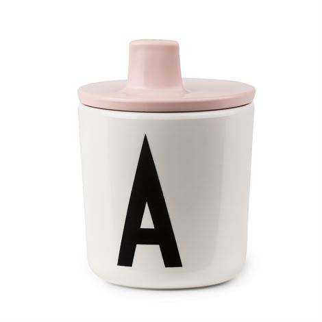 Design Letters Piplock till melamin mugg Rosa
