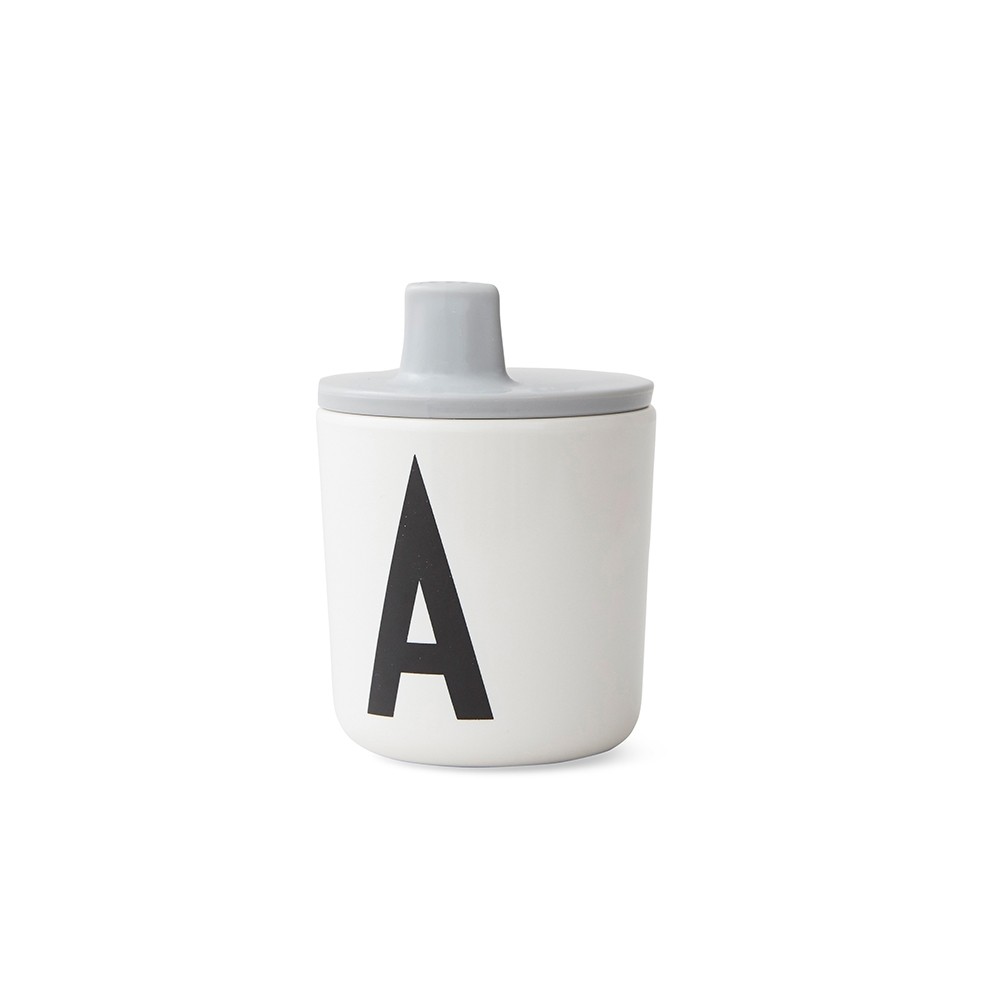 Design Letters Piplock till melamin mugg Grey