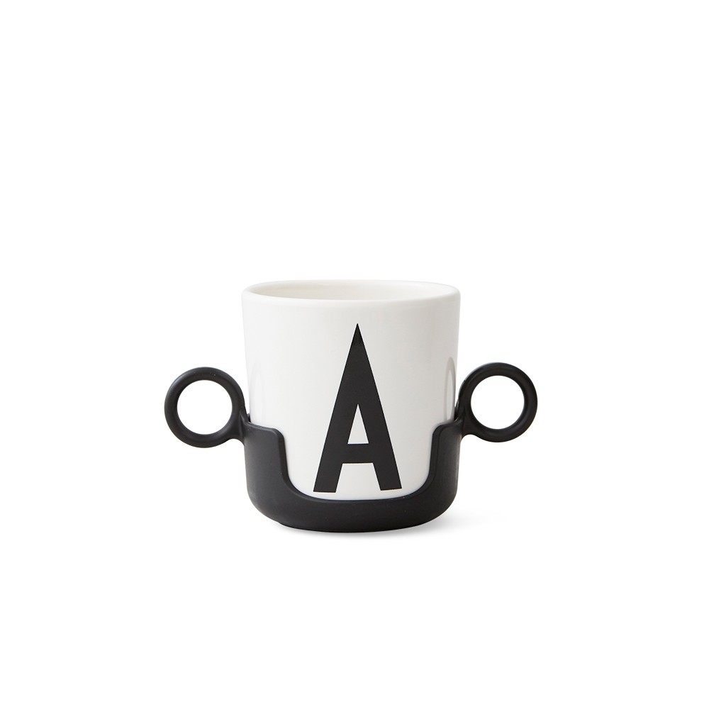 Design Letters Handtag till melaminmugg Svart