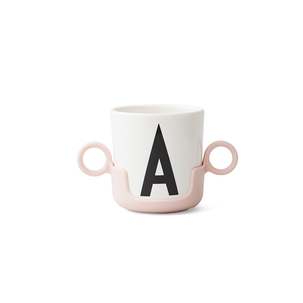 Design Letters Handtag till melaminmugg Rosa
