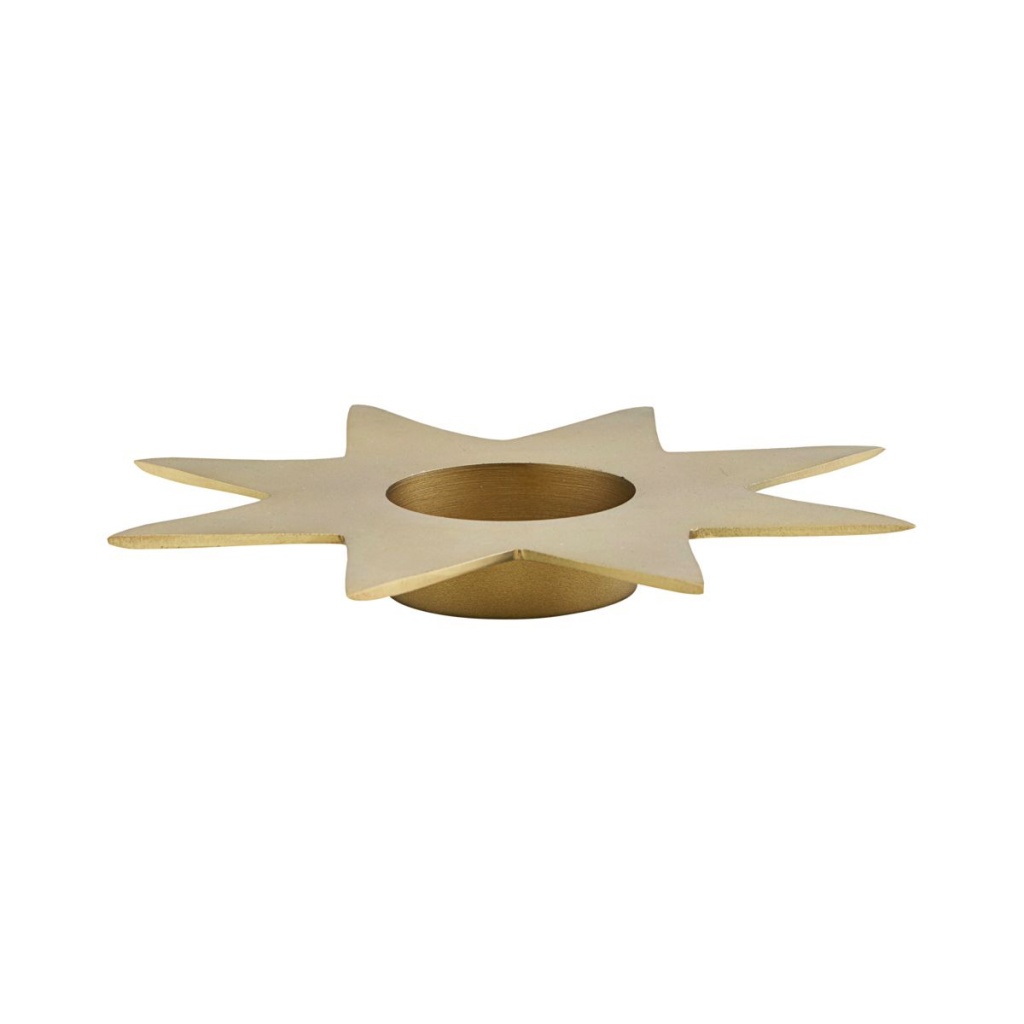 House Doctor Ljusstake Star Gold