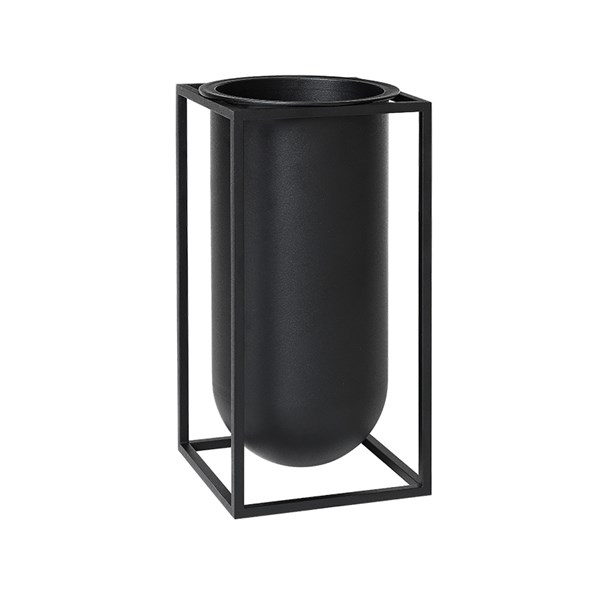 By Lassen Kubus Vase Lolo Black