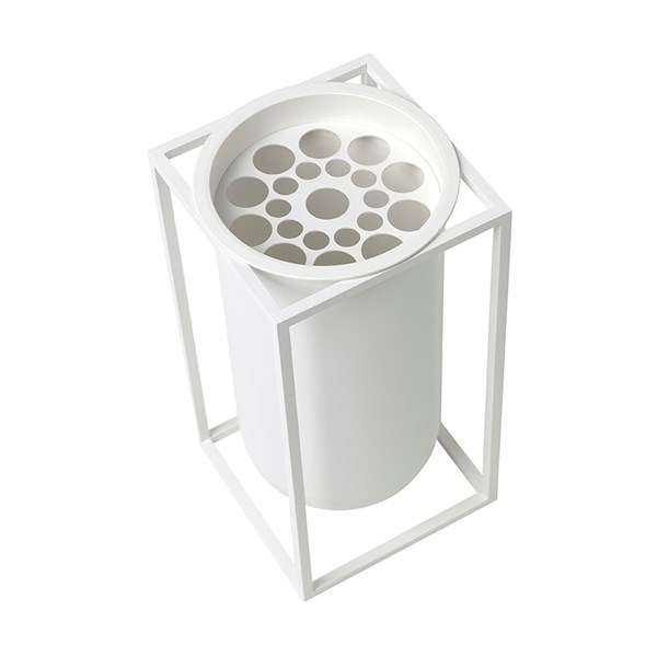 By Lassen Kubus Vase Lolo White