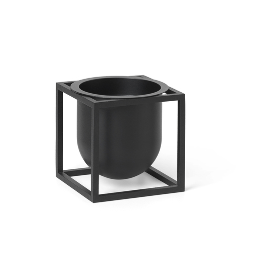 By Lassen Kubus Flowerpot 10 Black