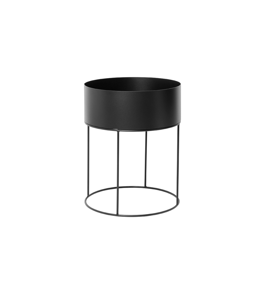 Ferm Living Wall Box Round Black