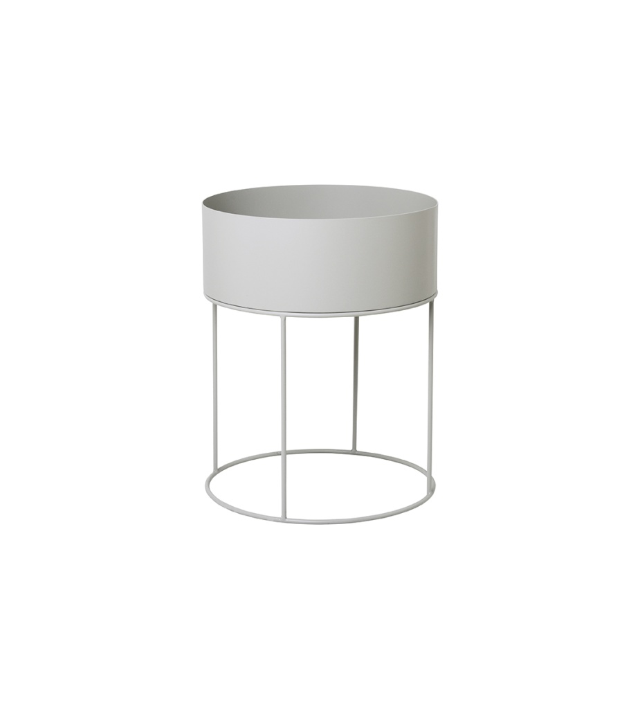 Ferm Living Wall Box Round Light Grey