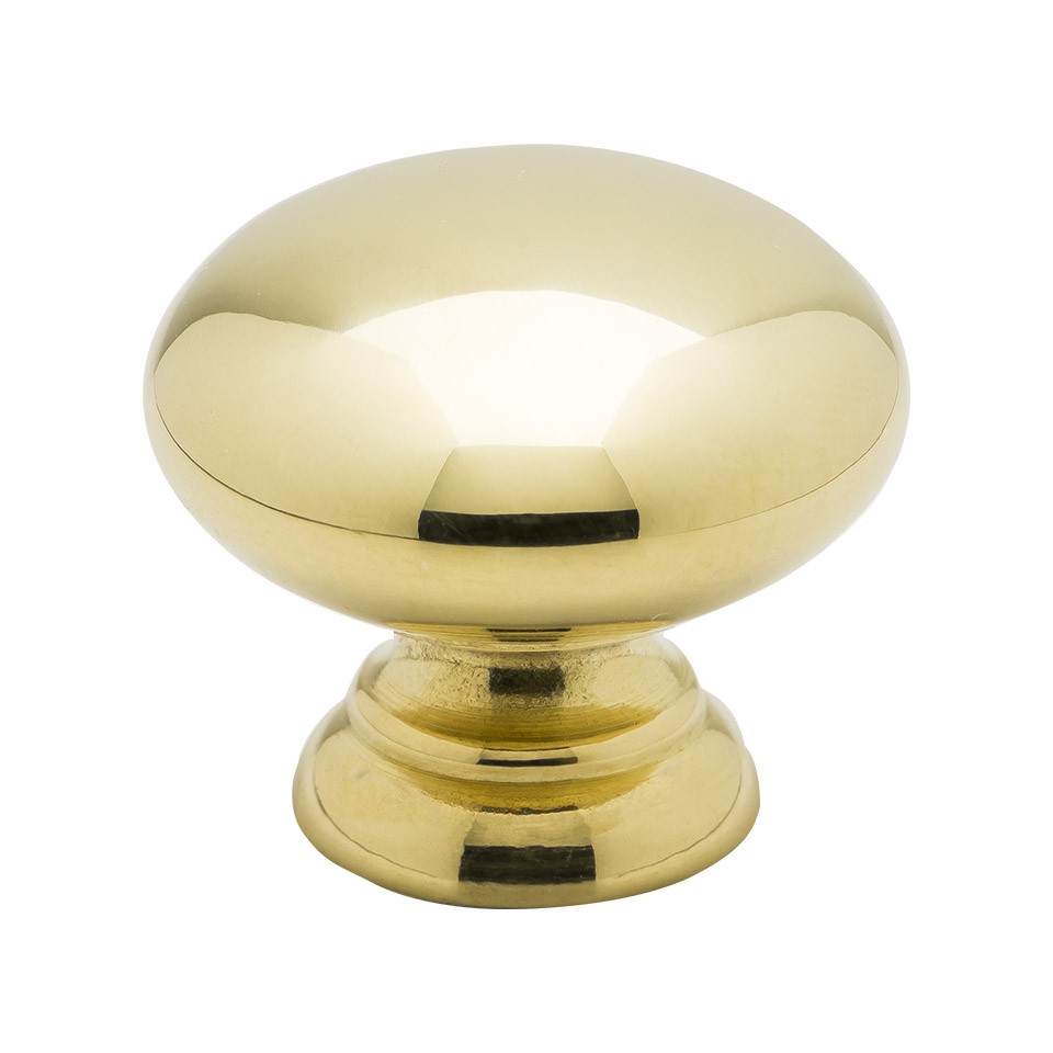beslag design Knopp 24 mässing