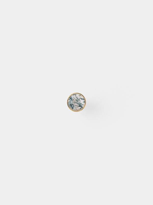 Ferm Living Hook Stone Agate Moss Small