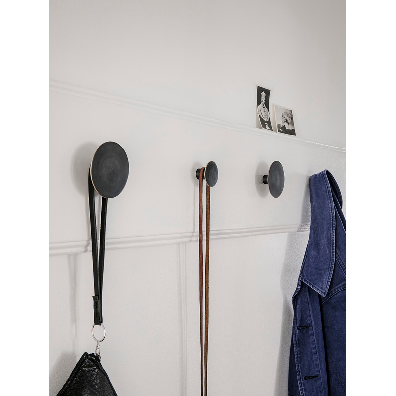 Ferm Living Hook Black/Brass Small
