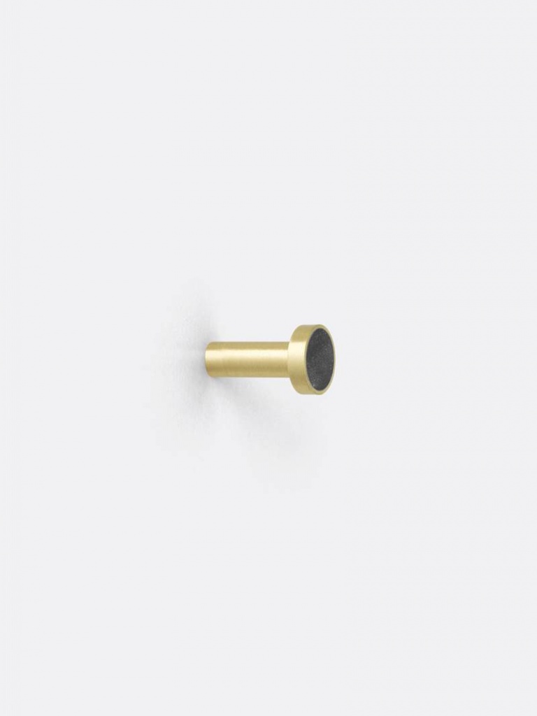 Ferm Living Hook Stone Black Marble Small
