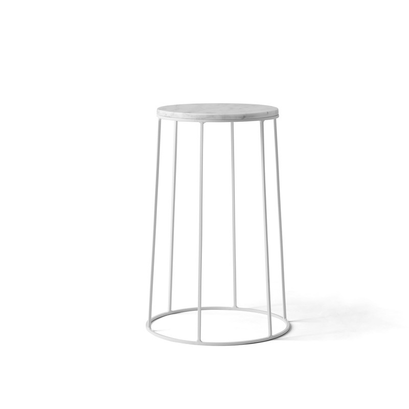 Menu Wire Table Top Marble