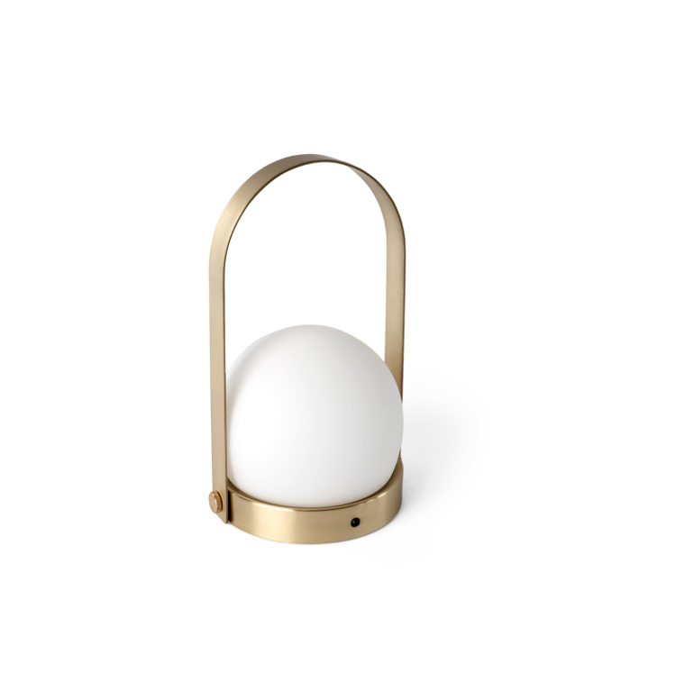 Menu Carrie LED Lamp Brushed Brass