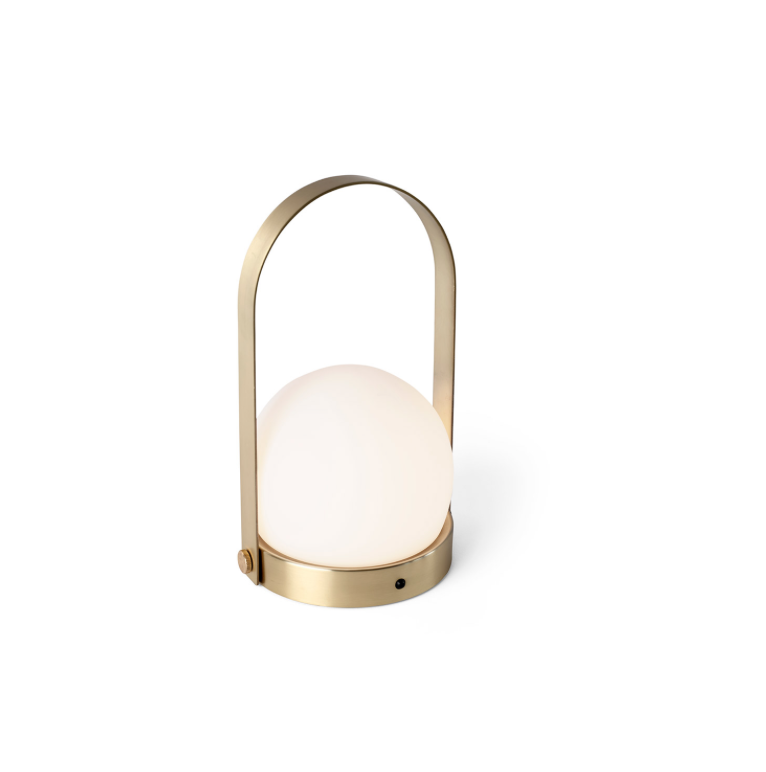 Menu Carrie LED Lamp Brushed Brass