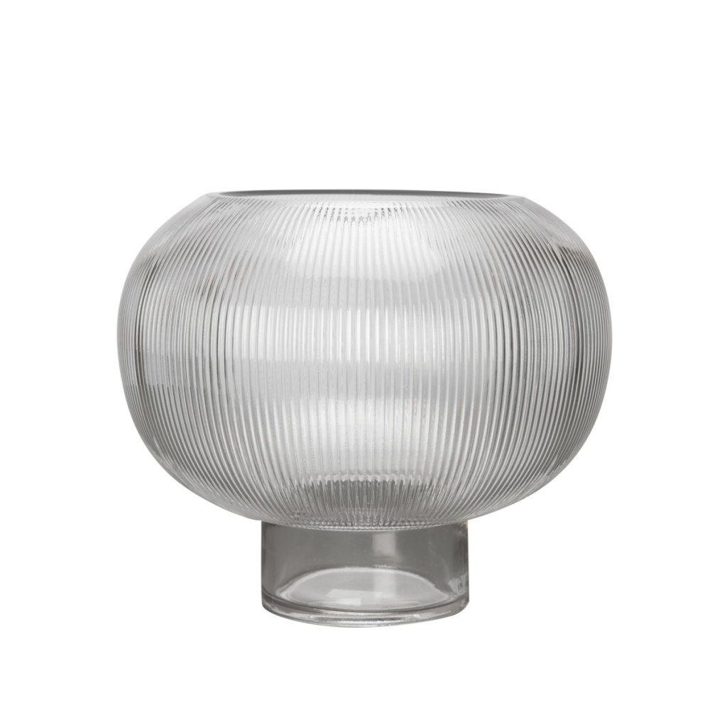 By On Vase/Bowl Sphere 28x26cm Clear
