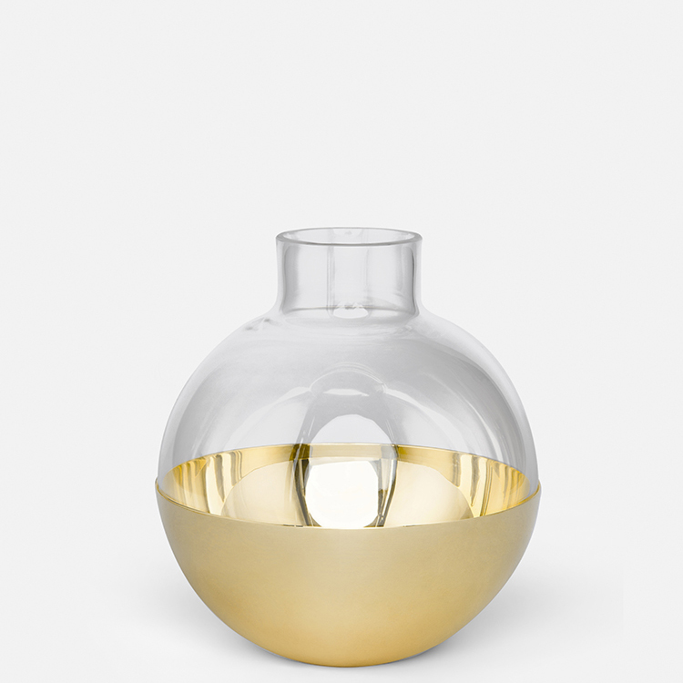 Skultuna Pomme Vas Brass Medium