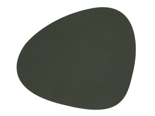 Lind DNA Bordstablett Curve 37x44 cm Nupo Dark Green