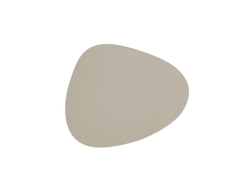 Lind DNA Glasunderlägg Curve 11x13cm Softbuck Cool Grey