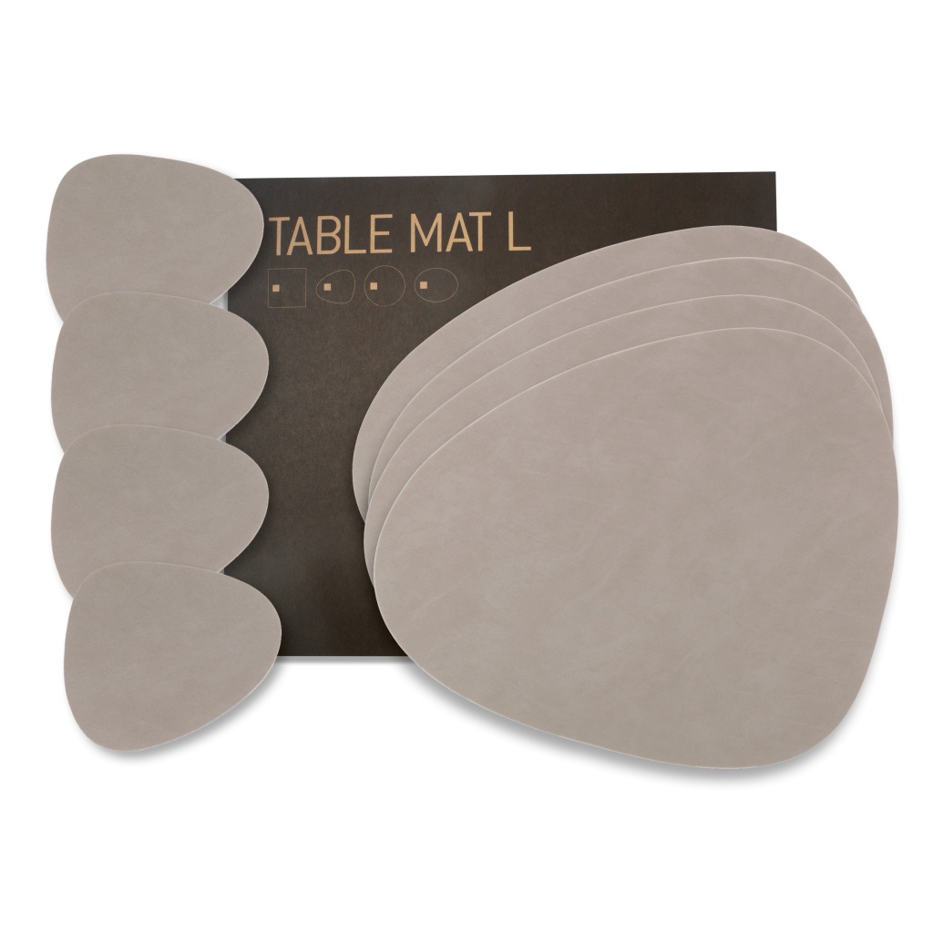 Lind DNA Presentförpackning Bordstablett Curve Nupo Light Grey