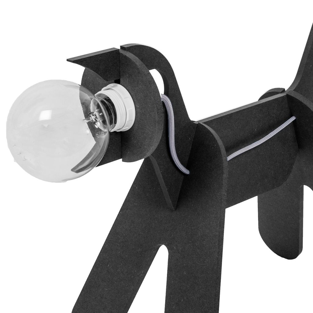 eno Studio Dog lamp Black