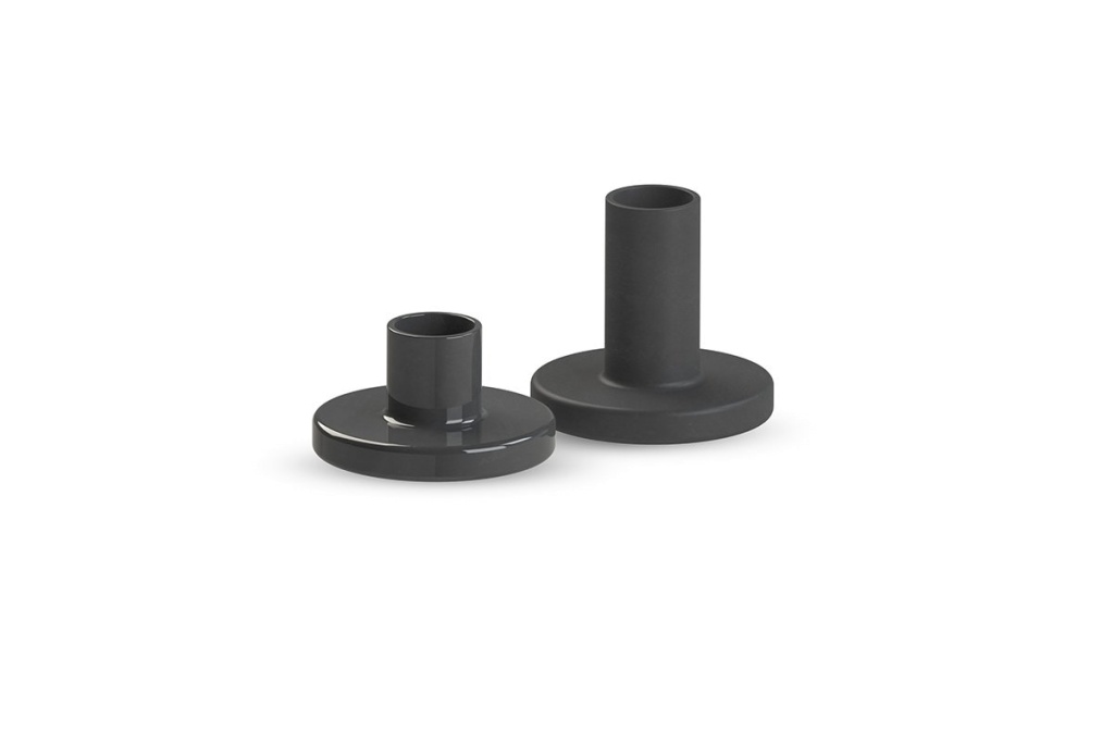 Cooee Design Ceramic Candlesticks 2-pack