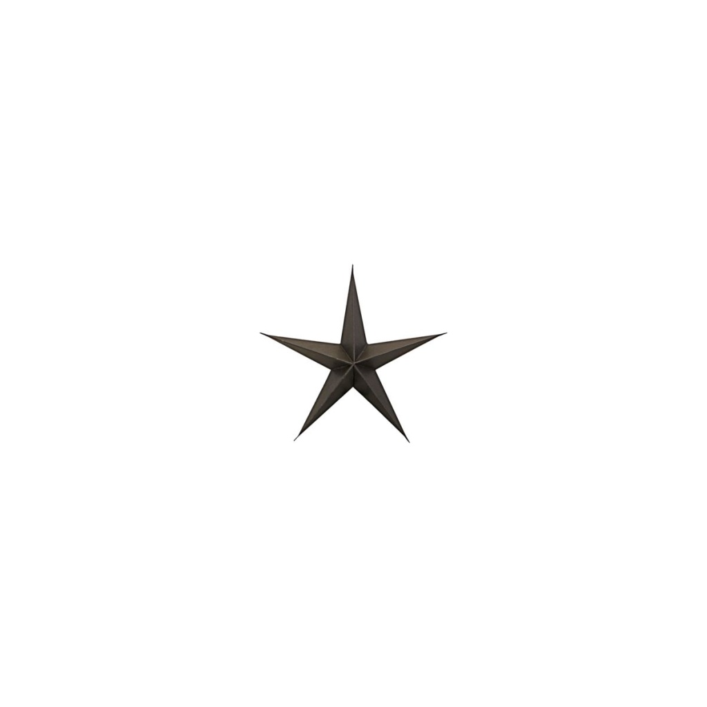 House Doctor Ornament Star Brown 15cm 3-p