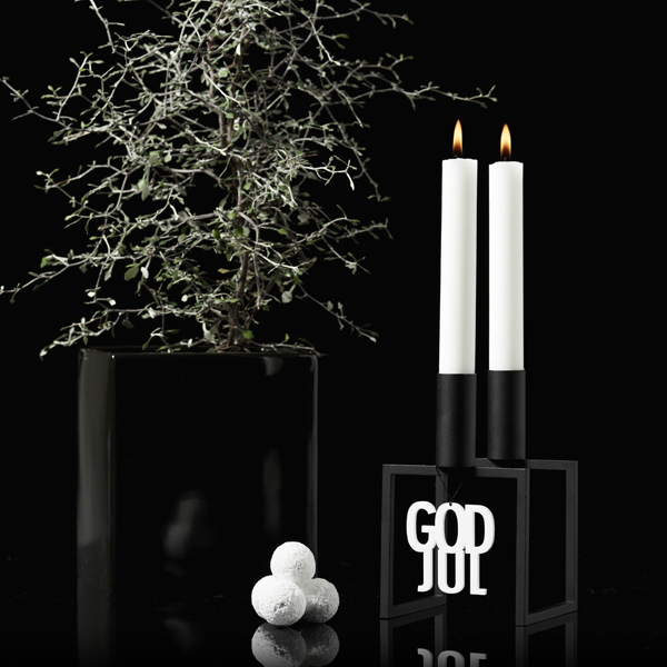 Felius Design Hänge GOD JUL Vit 2-pack