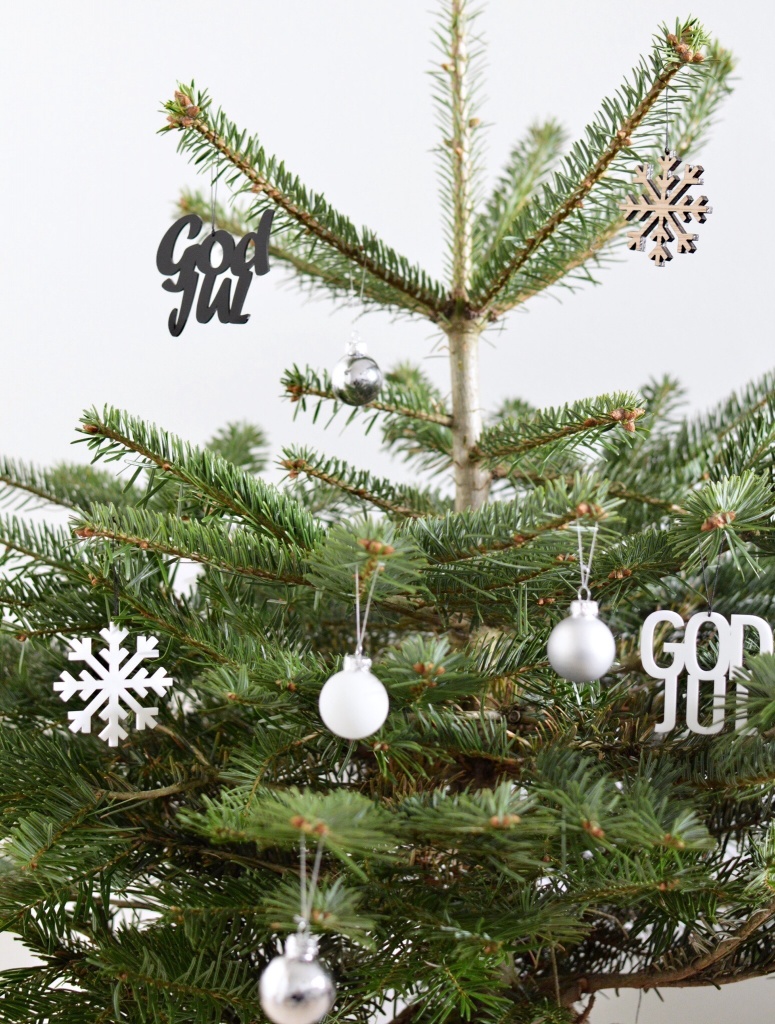 Felius Design Hänge GOD JUL Vit 2-pack