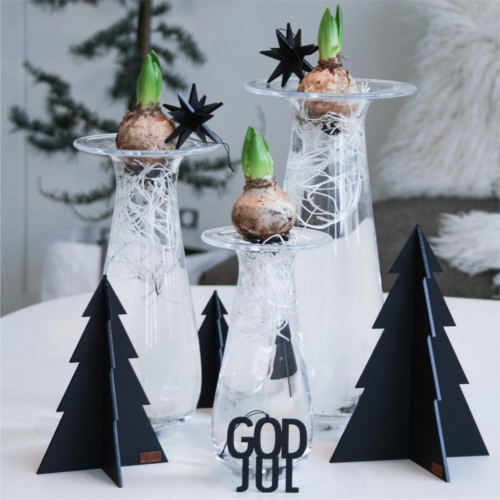 Felius Design Hänge GOD JUL Svart 2-pack