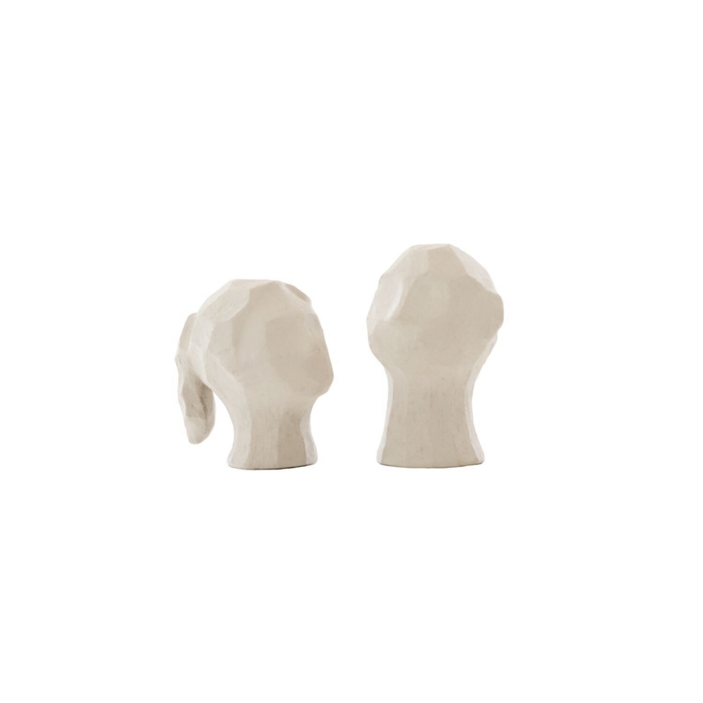 Cooee Design X Kristiina Scuplture BENEDICT & AMAL Limestone