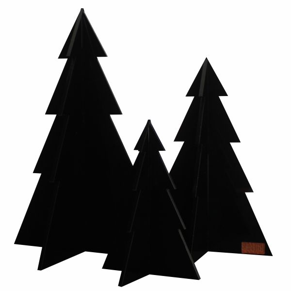 Felius Design Julgranar set 3-pack Svart