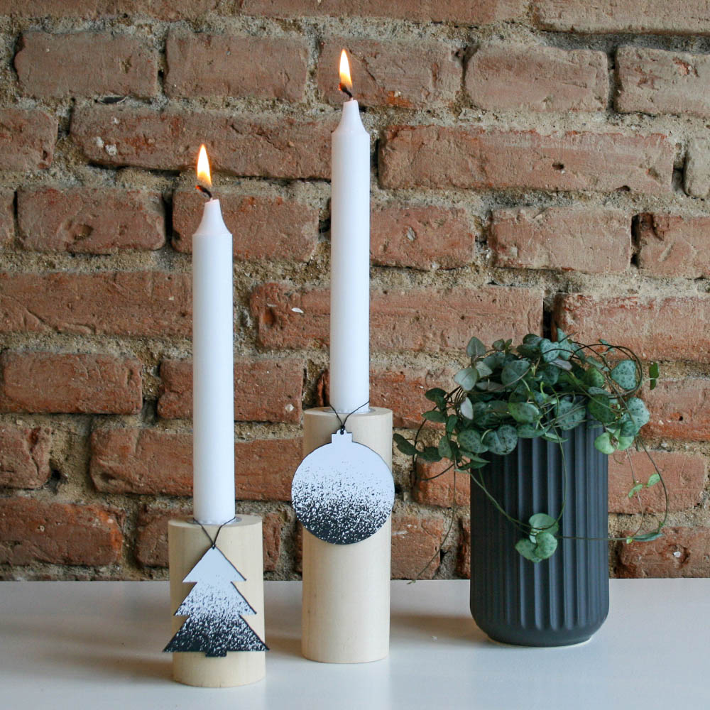 Felius Design Hänge Julgran 2-pack Splash