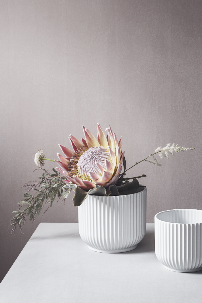 Lyngby Kruka 15 cm Vit