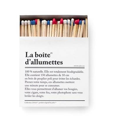 Le Studio be-poles La Boite d' Alumettes Tändstickor