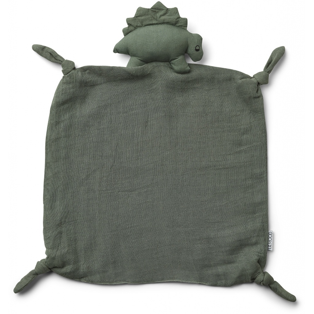 Liewood Agnete Snuttefilt Dino faune green