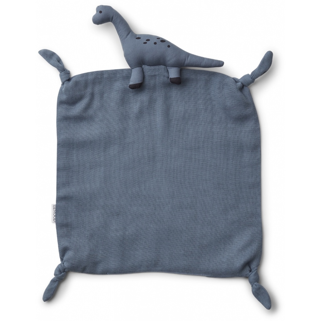 Liewood Agnete Snuttefilt Dino Blue Wave