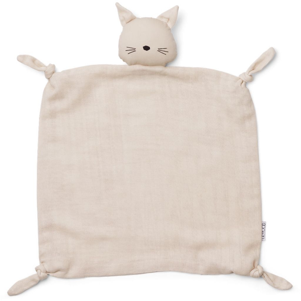 Liewood Agnete Snuttefilt Cat Beige Beauty