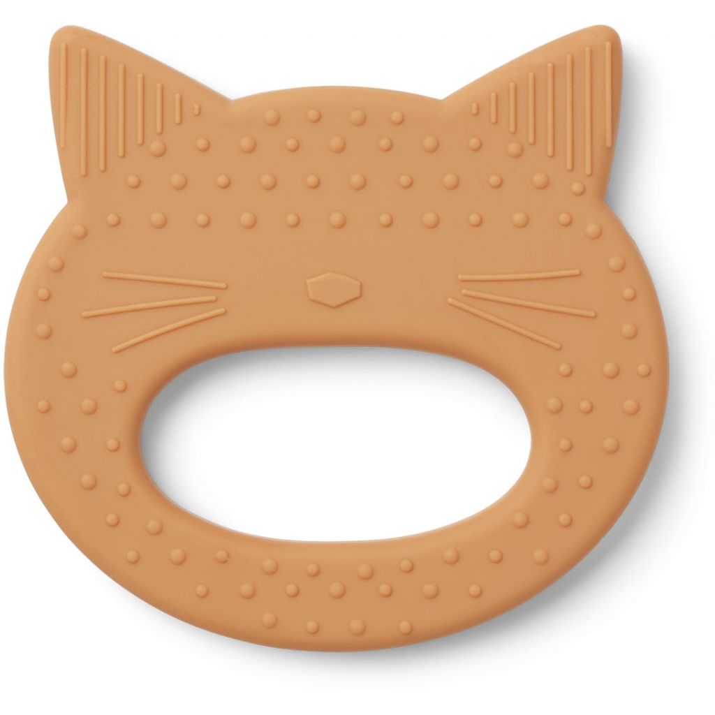 Liewood Gemma Bitring Cat Mustard