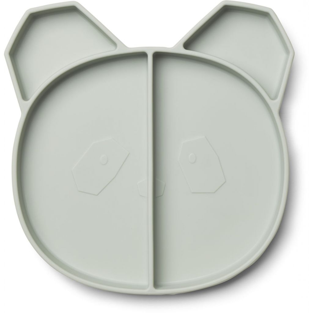 Liewood Maddox Multi Plate Panda Dusty Mint
