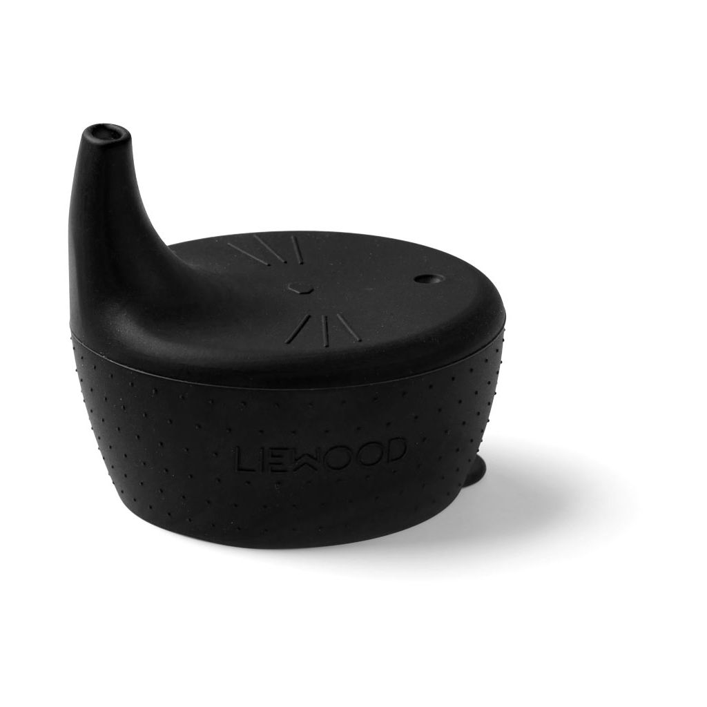 Liewood Piplock Silicone 2-pack Cat Black